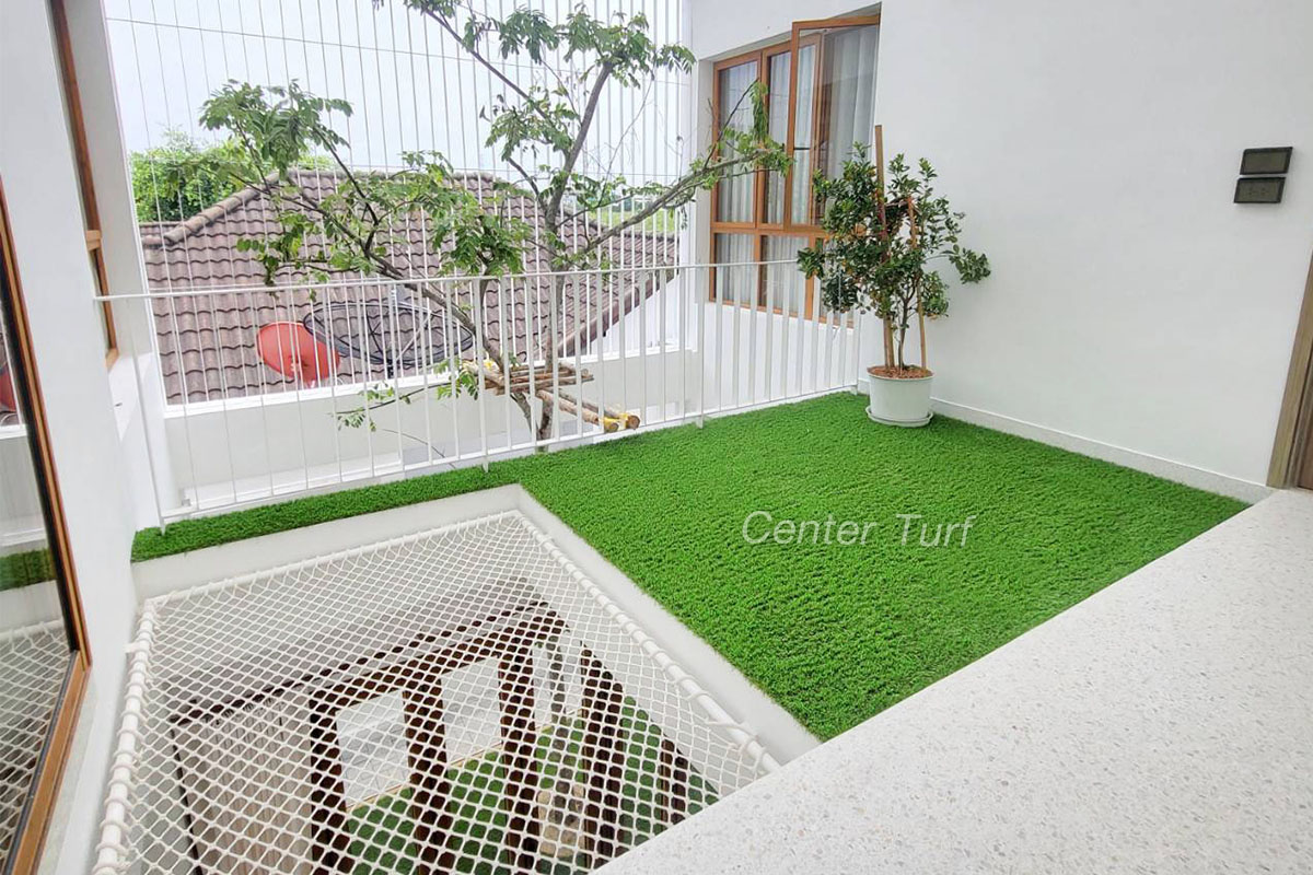 ตกแต่งบ้านสไตล์มินิมอลด้วยหญ้าเทียมเกรดพรีเมี่ยมBy Center turf